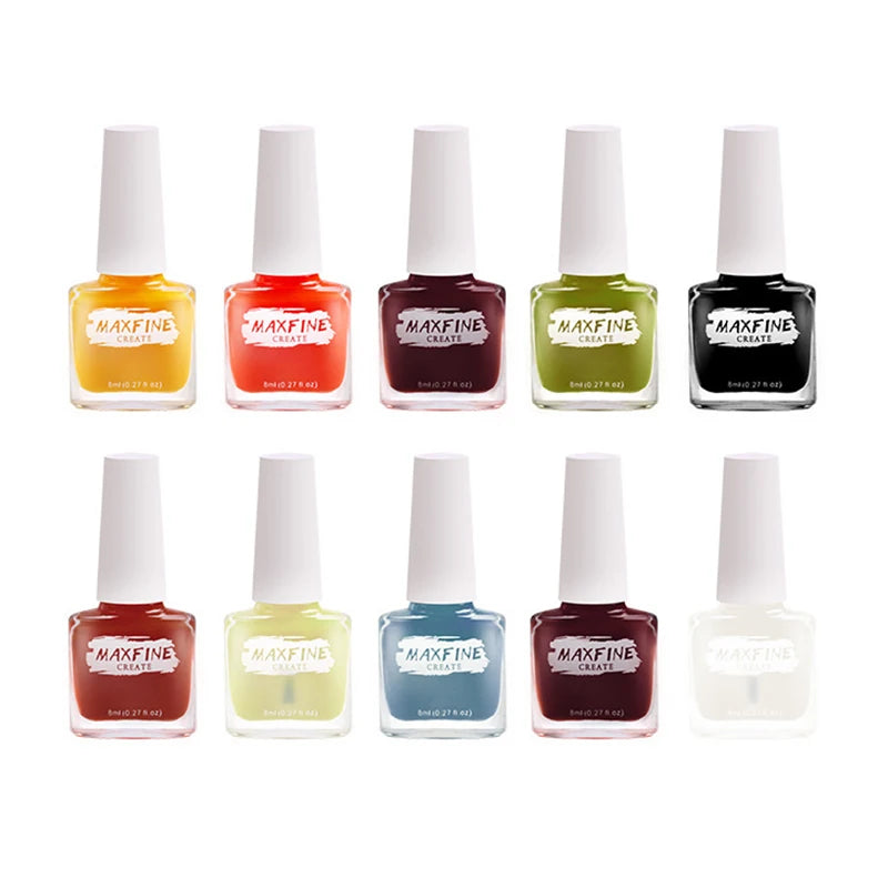 New Nail Polish Quick Dry No-bake Lasting Water-based Tearable Manicure Not Easy To Fade Semi-permanent Varnish Nail Art Good Vibrations