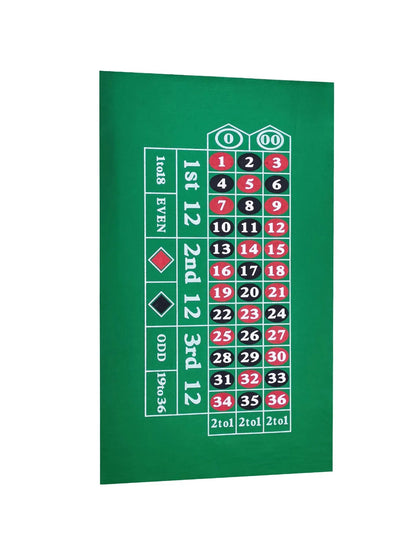 Chip tablecloth, Texas Hold'em velvet table mat, roulette chip cloth, entertainment equipment board game cloth, roulette table m Good Vibrations