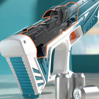 New Water Gun Electric Full Continuous Firing Toy Summer Beach Pool Water Toy Gun Fully Automatic Water Absorption Toys for Kids Good Vibrations