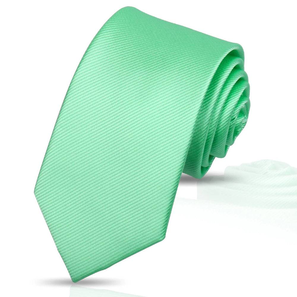 Ties For Men Solid Necktie Wedding Business Ties 7.5cm Slim Coffee Wine Classic Neckties Mens Business Gift Fashion Gravats Good Vibrations