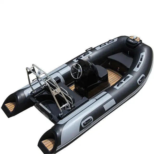 Rigid Hull Inflatable Yacht Rib Boat for Fishing and Sport Rowing Console Rescue Fiberglass Certified Aluminum Patrol Center Good Vibrations