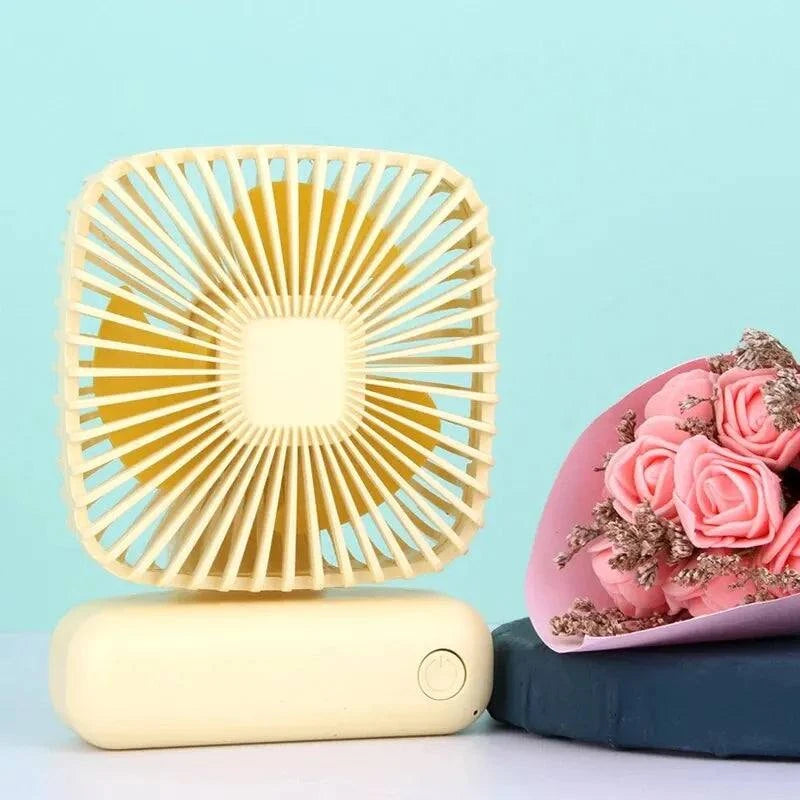 Desktop Desktop Small Fan Mini Handheld Usb Three Speed Cool Air Car Home Office Portable Quiet Outdoor Simple Portable Summer Good Vibrations Adult Super Store