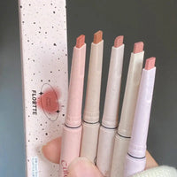 FLORTTE Lip Liner Pencil Matte Lipstick Long Lasting,Smooth Application Mechanical Lip Liners Pencil Good Vibrations