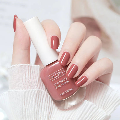 Air Dry Nail Polish 10ml 0.35 oz Water Based Non Toxic Odorless Quick Dry Toenail Finger Gel No Lamp Baking Nail Art Manicure Good Vibrations
