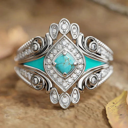 2026 Aesthetic Enamel Flower Finger Ring for Women Wedding Party New 2026  Silver Color Luxury Cubic Zirconia Jewelry Gift Good Vibrations