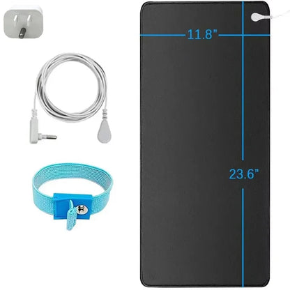 Grounding Mat Earthing Pad PU Grounding Sheet for Sleep Improvement Anxiety Relief Anti Fatigue Body Ground Mat Home Office U Good Vibrations