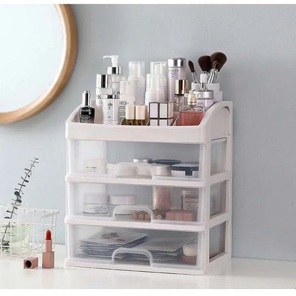 Make Up Case Jewelry Container Box Makeup Organizer Drawers Plastic Cosmetic Storage Box Makeup Brush Holder Organizers Good Vibrations