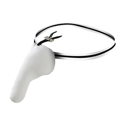 Men's Sexy C-string Pouch Briefs G-String Man Crotchless Panties Erotic Lingerie Cock Pocket Underwear Open Butt Strap Thongs Good Vibrations Adult Super Store