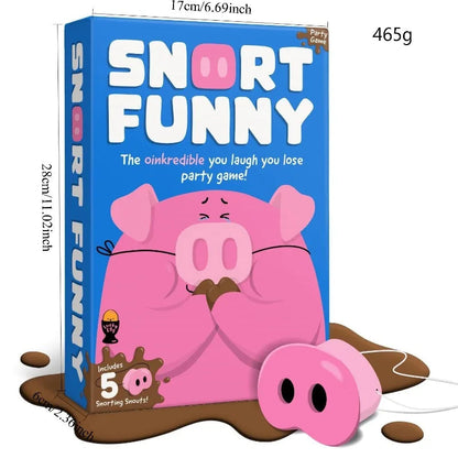 The New SNORT GUFFAW  Party Game, Smiling Means You Lose. Good Vibrations