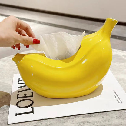 Creative Ceramic Fruit Plate High-End Dining Table Snack Dish Living Room Decorative Ornament for Coffee Table Good Vibrations