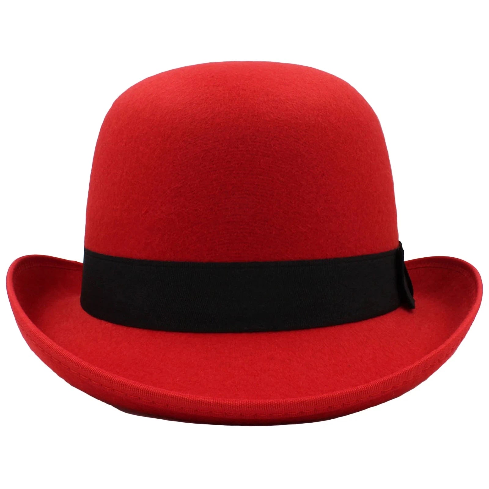 Men Women Felt Bowler Hat Classic Party Hats Lightweight Derby Fedora Hats Costume Accessories Good Vibrations