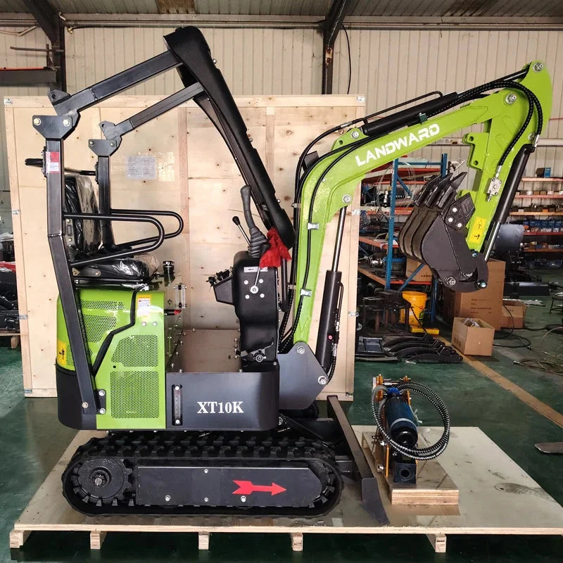 Agricultural customization 1.8 ton Mini Excavator 1Ton Micro Crawler Digger 1800kg Electric Hydraulic Small Excavators for sale Good Vibrations