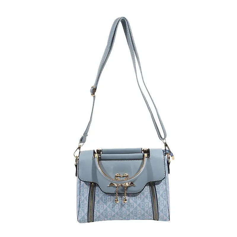 High Quality Bags Fashion Print Leather Shoulder Bag Luxury Design Shoulder Bag Elegant Small Square Bag Good Vibrations Adult Super Store