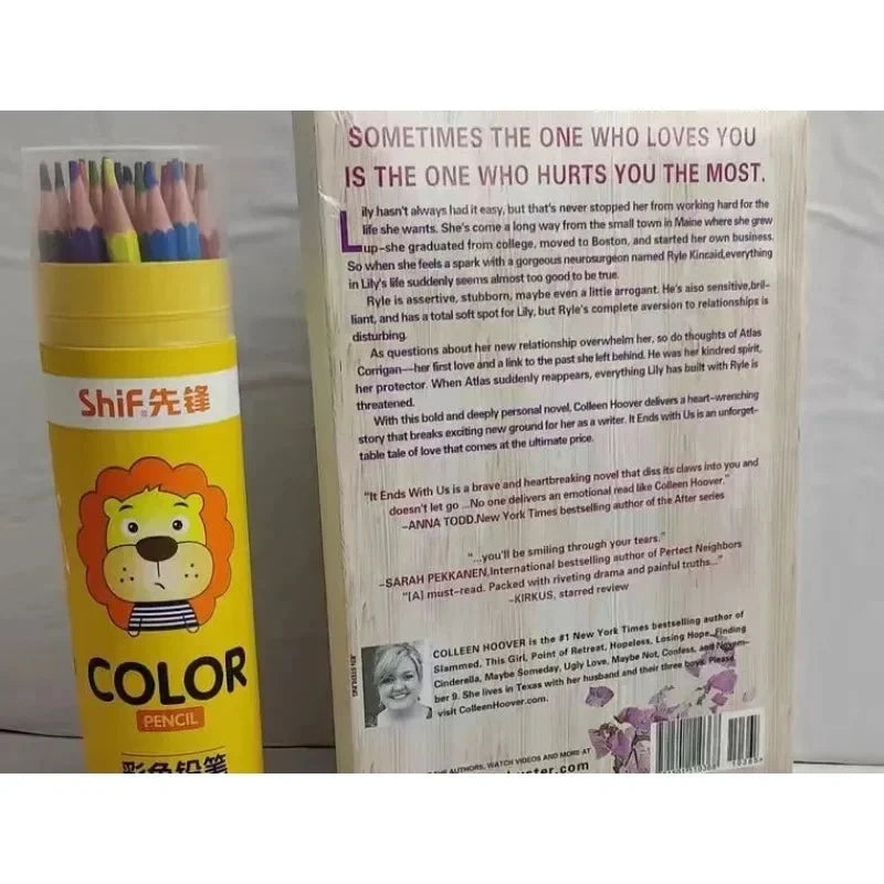 It Starts with Us By Colleen Hoover/It Ends with Us Novels Book In English 1 Sunday Times Bestselling Paperback novels in Good Vibrations