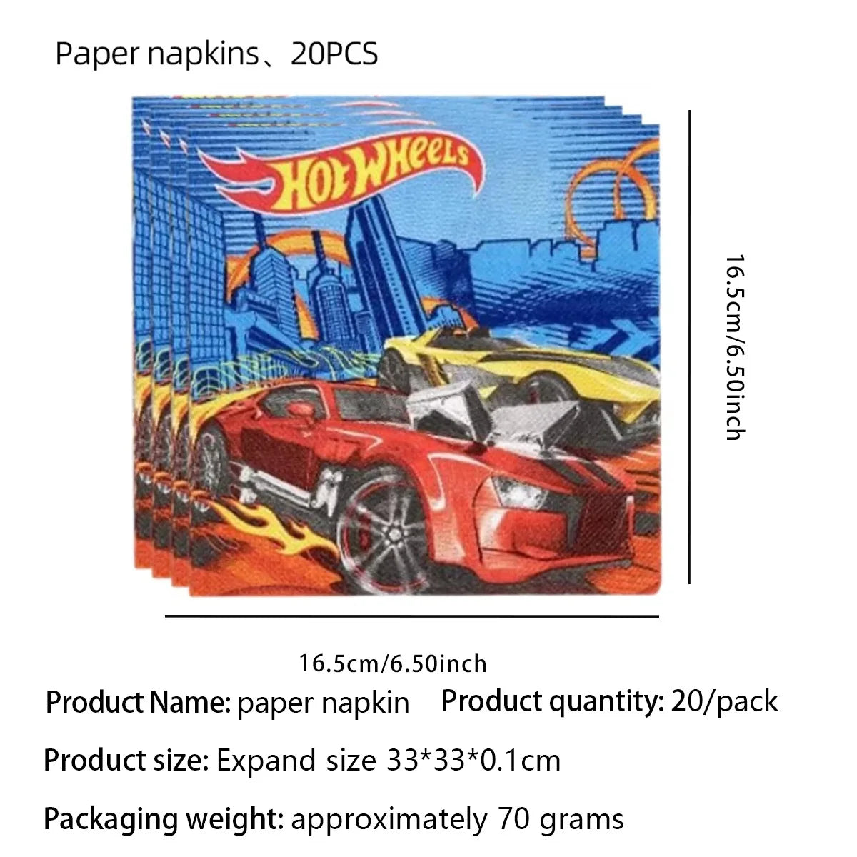 Car Kids Birthday Party Decoration Boys Birthday Supplies Paper Cup Plate Cutlery Cars Balloons Cake Flag Party Children's Gifts Good Vibrations