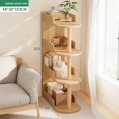 Bedroom bedside clip gap storage shelf storage cabinet small bookshelf floor rack Good Vibrations