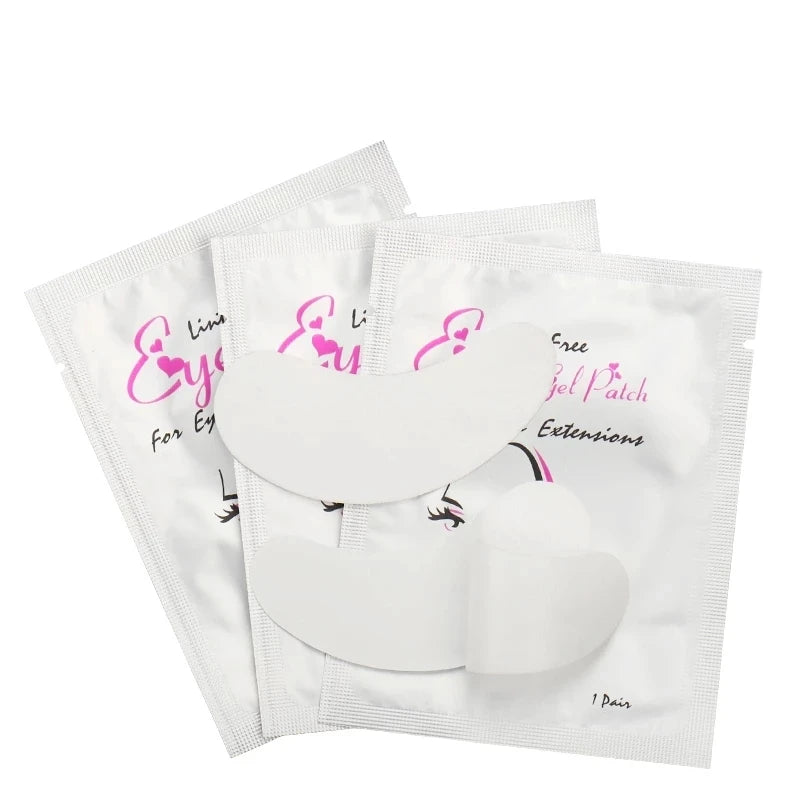 High Quality 50pairs Women Lint Free Under Eyes Pads Patches Eyelash Extension Tips Sticker Wraps Make Up Tool Eyelashes Patches Good Vibrations