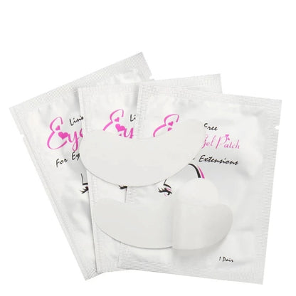 High Quality 50pairs Women Lint Free Under Eyes Pads Patches Eyelash Extension Tips Sticker Wraps Make Up Tool Eyelashes Patches Good Vibrations