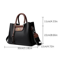 Elegant Women's Handbag Unique Handle Design Featuring a Stylish Pattern Spacious Interior  Adjustable Strap Functionality Good Vibrations
