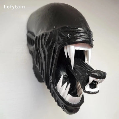 Lofytain Alien Xenomoprh Wall Art Sculpture Statue Horror Alien Predator Sci-Fi Monster Beasts Decoration Halloween Gifts Props Good Vibrations