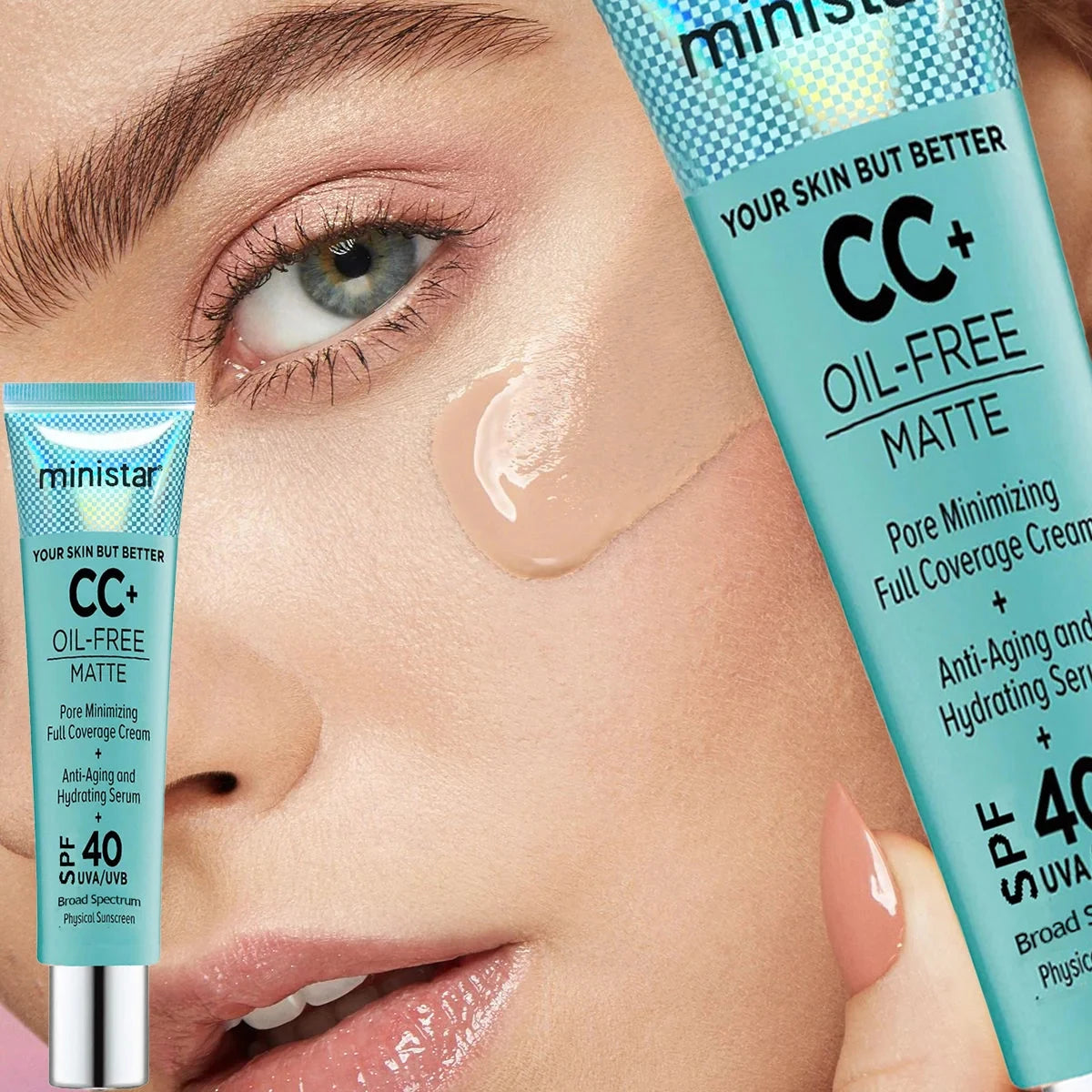 CC cream moisturizing foundation make-up concealer whitening oil control waterproof cosmetics Good Vibrations
