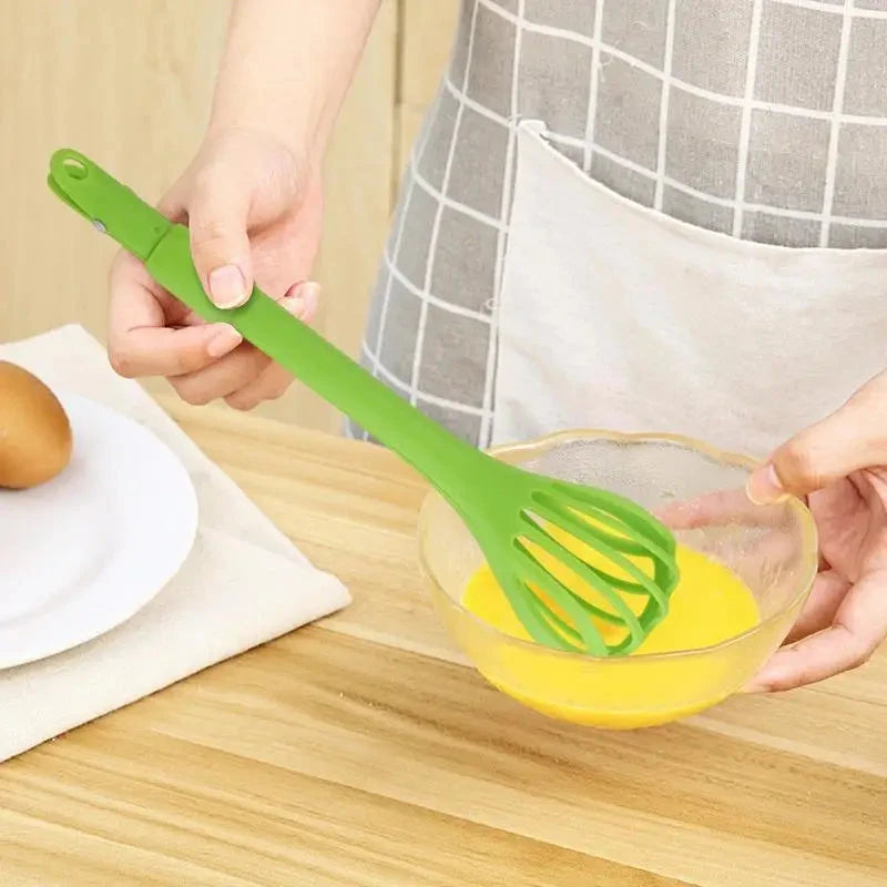 Kitchen Gadgets Multifunctional Egg Beater Egg Milk Whisk Pasta Tongs Food Clips Mixer Manual Stirrer Kitchen Cream Bake Tool Good Vibrations