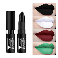 Matte Lipstick Long Lasting Waterproof Black White Lip Gloss Velvet Lip Tint Christmas Halloween Make Up Wholesale Good Vibrations