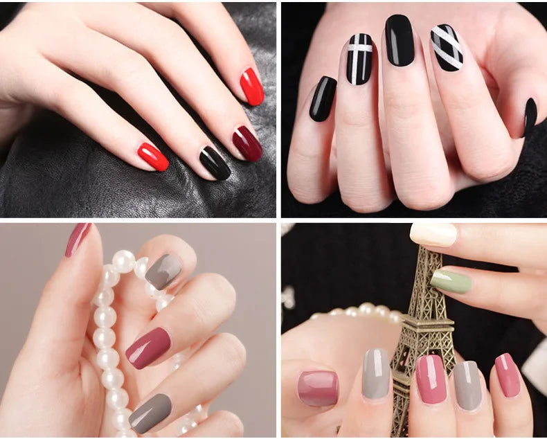 10 PCS Air Dry Nail Polish Peelable Water Based Non Toxic Odorless Quick Dry Toenail Finger Gel No Lamp Baking Nail Art Manicure Good Vibrations