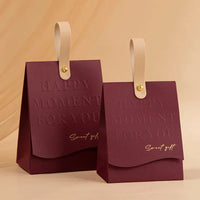 1Pcs Creative Wedding Accompaniment Wedding Candy Handheld Gift Boxes for Party Wedding Good Vibrations