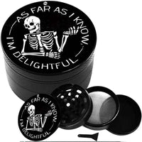 NEW Pink And Spooky 4-Layer Aluminum Alloy Grinder Good Vibrations Adult Super Store