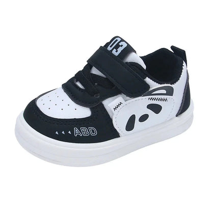 Kids Baby Sneakers Boys Girls Running Casual Footwear PU Leather Non-slip Toddler Kids Soft Comfortable Children Sports Footwear Good Vibrations