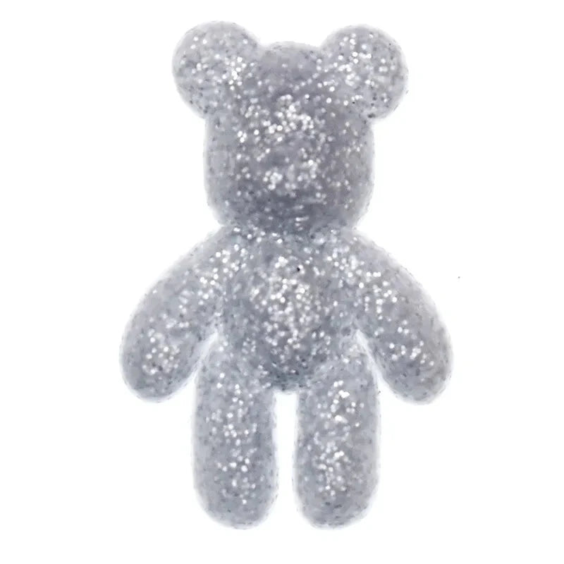 Shoe Decoration Buckle Charms single piece bear Accessories DIY Combination Jibz for croc clog Bracelets wristband Kids  gift Good Vibrations