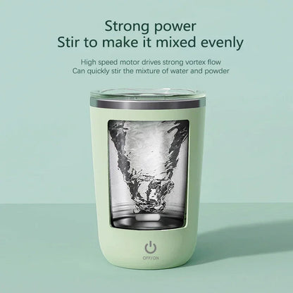 Automatic Mixing Cup USB Rechargeable Self Stirring Magnetic Mug Stainless Steel Milk Stirring Coffee Cup Smart Mixer Water Cup Good Vibrations Adult Super Store