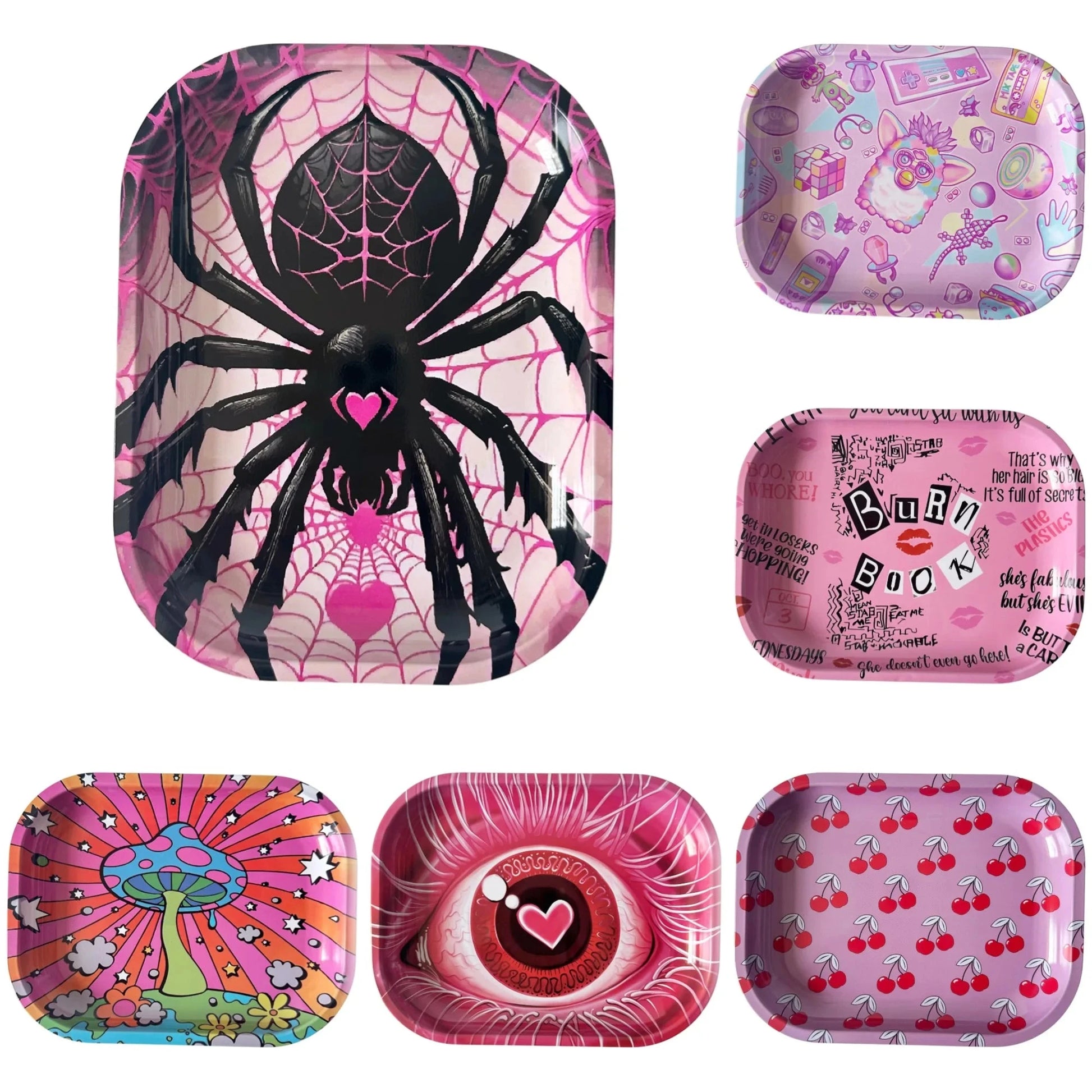 7x5.5inch Rolling Tray Smoking Accessories New Arrivals Good Vibrations