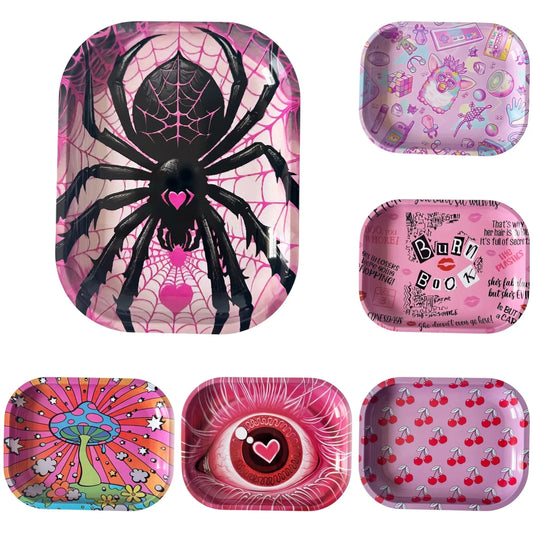 7x5.5inch Rolling Tray Smoking Accessories New Arrivals Good Vibrations