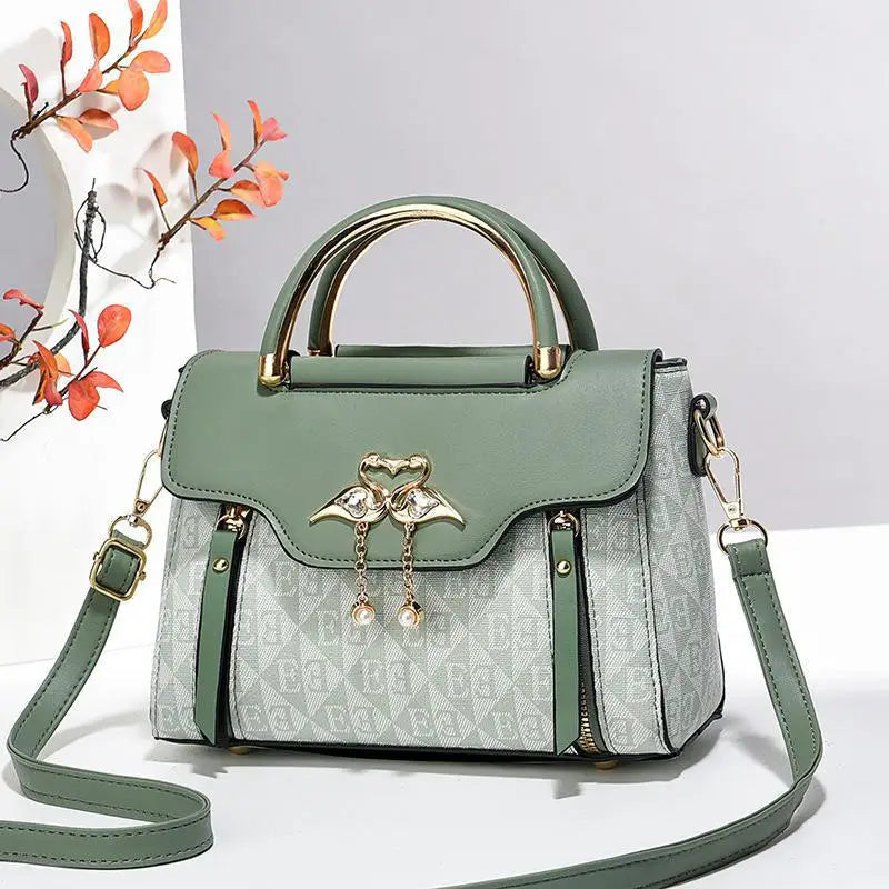 High Quality Bags Fashion Print Leather Shoulder Bag Luxury Design Shoulder Bag Elegant Small Square Bag Good Vibrations Adult Super Store