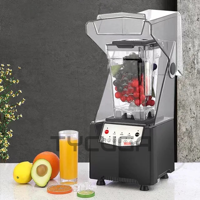 Commercial Blender Electric Ninja blender Fruit Food Ice Crusher Processor Smoothies Juicer Maker Crusher Grain Grinder 110-220V Good Vibrations