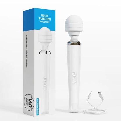 Powerful Magic Wand Vibrator for Women Big AV Body Massager G Spot Clitoris Stimulator USB Charging Adult Sex Toys for Woman Good Vibrations Adult Super Store