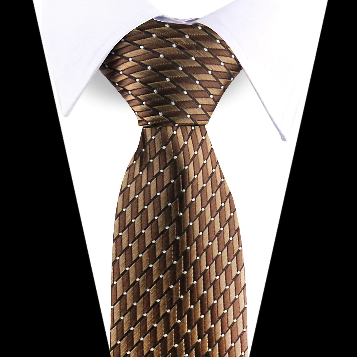 Elegant Ties For Men Fashion Item Necktie High Quality Classic Men Tie Suit Accessories Wedding Gifts Business Party Wholesale Good Vibrations