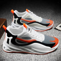 New Trendy Men's Sports Shoes Cushion Running Sneakers Outdoor Leisure Walking Jogging Trainers Soft Sole Breathable Footwear Good Vibrations