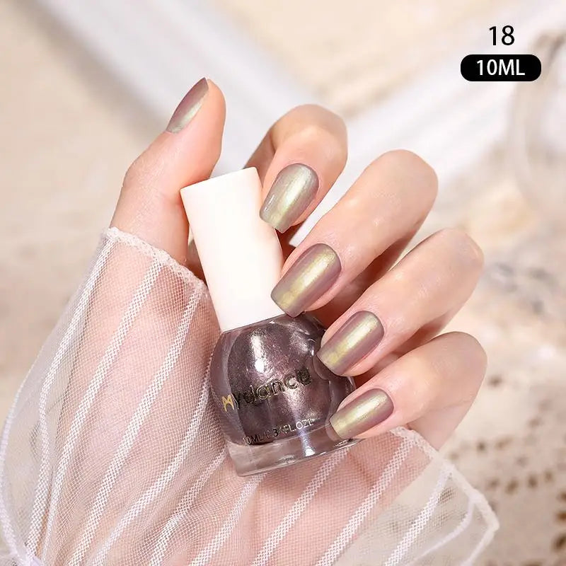 NICOLE DIARY Stamping Nail Polish Black White Gold Silver Nail Art Printing Varnish DIY Design for Stamping Plate Nails Painting Good Vibrations