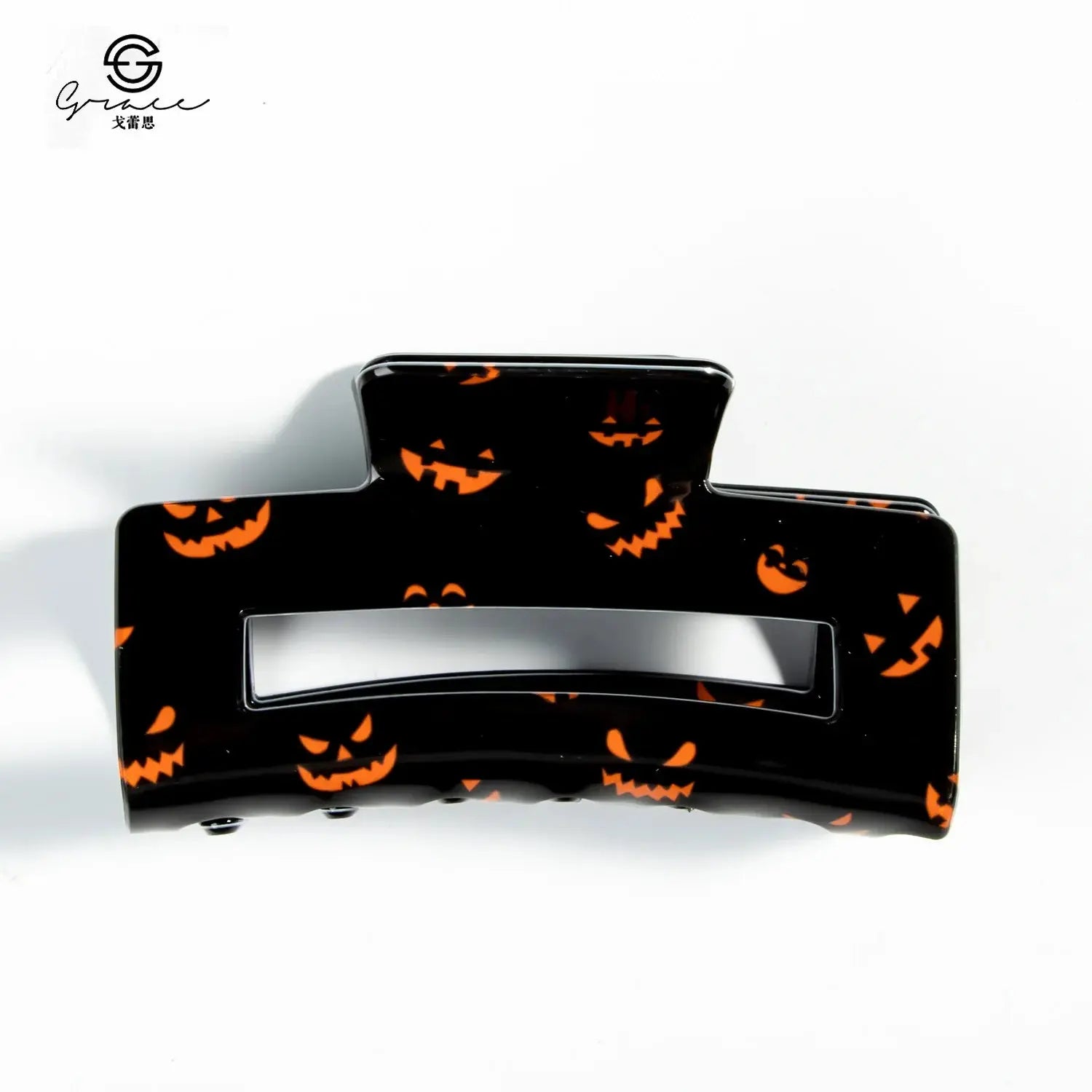 Women's Ghost Pumpkin Hairpin Ghost Face Halloween Grab For Cool Girls Funny And Joyful Hairpin Spider Web Side Clip Decorations Good Vibrations