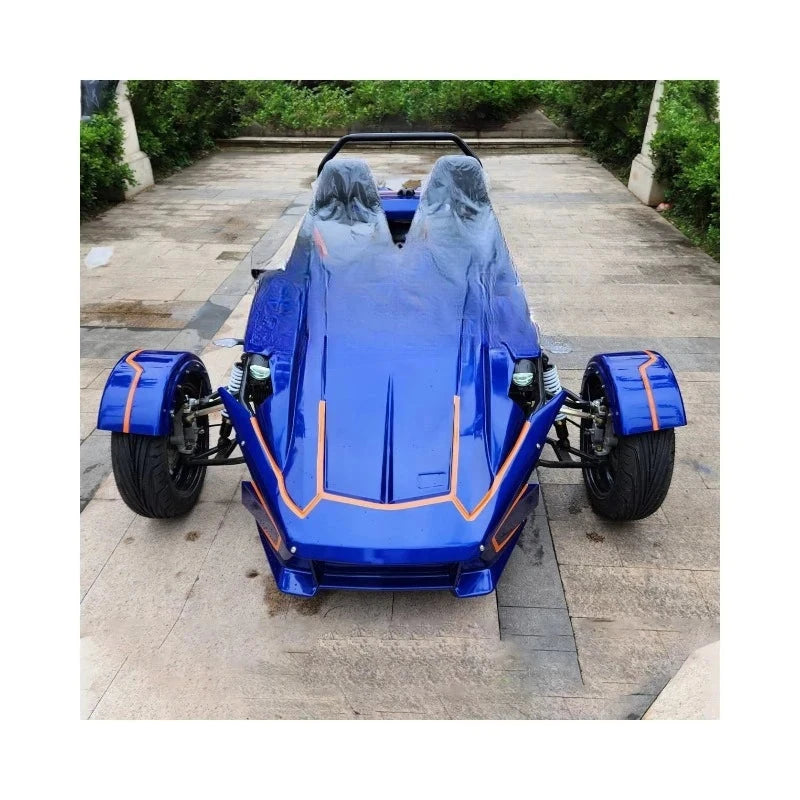 gasoline off-road vehicle tricycle motorcycle 3 wheels 350CC car ZTR tricycle automatic transmission electric tricycle Good Vibrations