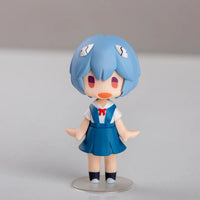 Evangelion Anime Figure Ayanami Rei Asuka Shinji Figurine Kawaii Car Decoration Collection Anime Peripheral Model Kid Toy Gift Good Vibrations
