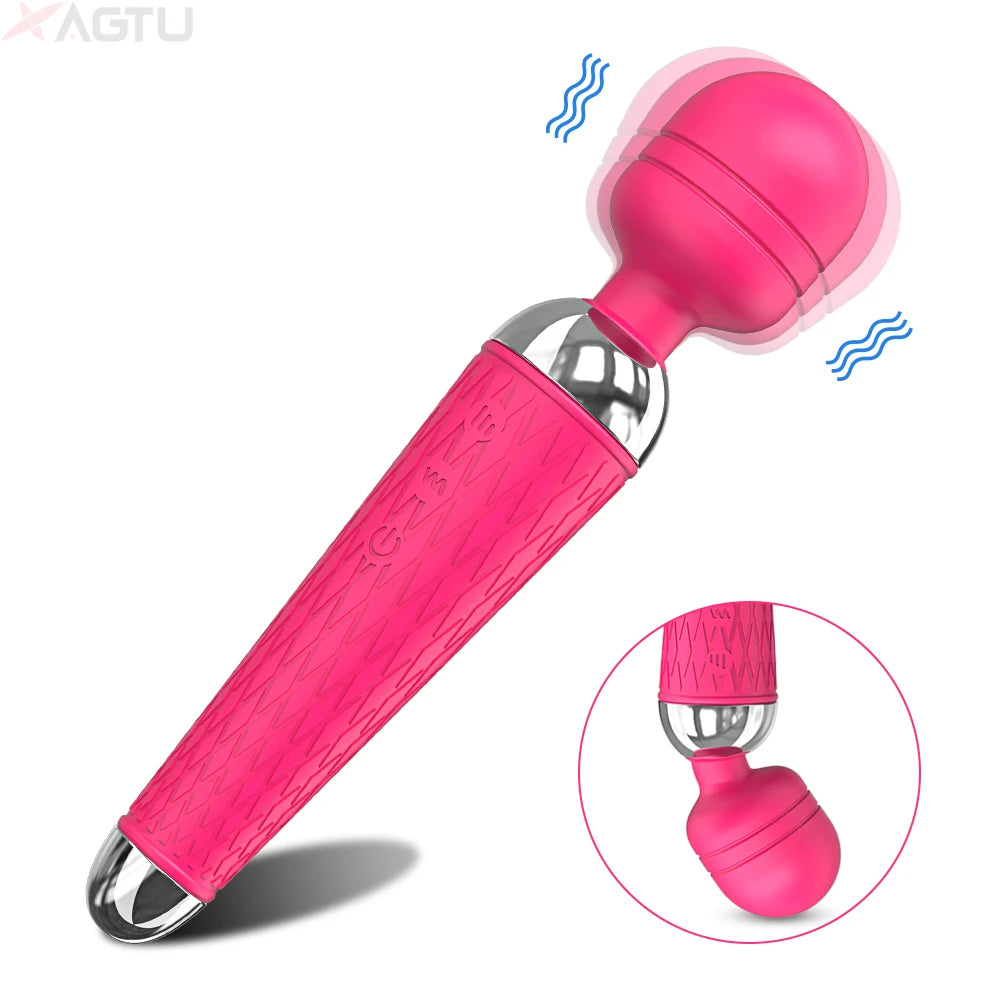 Adult Erotica Products Vibrator AV Magic Wand Female G-spot Massager Vagina Vibrator Masturbation Tools for Women Couple Sex Toy Good Vibrations