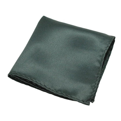 HUISHI Solid Handkerchief Vintage Fashion Party Pocket Hanky For Suit Men's Handkerchief Groomsmen Pocket Square Hanker Good Vibrations