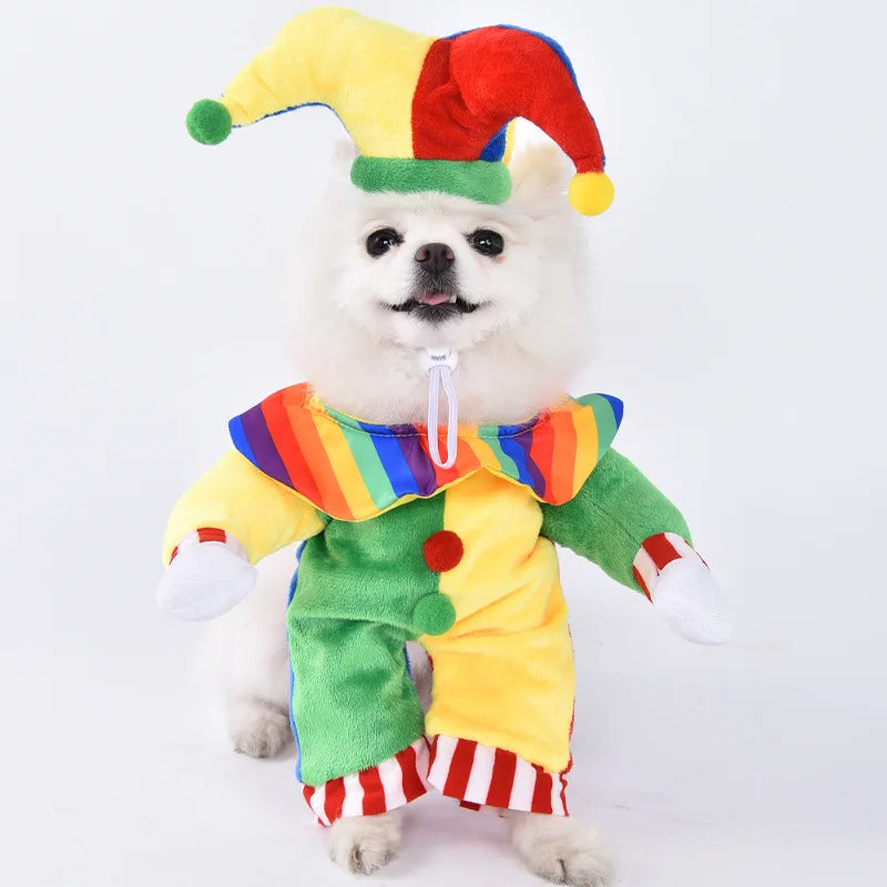 Halloween Dog Clothes Funny Pet Costume Small Dog Jacket Creative Outfit for Teddy Cats  Costume Dog Clothes for Small Dogs Good Vibrations