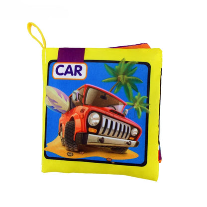 Baby Soft Cloth Book 0-36M Early Learning Toy Parent-child Interactive Montessori Puppet Educational Toy for Boy Girl Kids Gift Good Vibrations