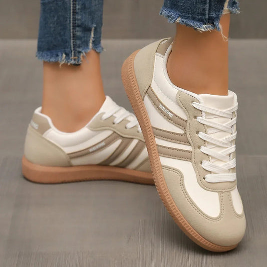 Women Sneakers 2025 Spring New Luxury Flat Loafers Comfortable Slip on Soft Female Sneakers Lightweight Outdoor Shoes for Women Good Vibrations