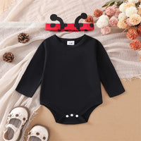 Newborn Baby Girl Halloween Outfit Long Flying Sleeve Romper Bee Suspender Skirt Dress Cute Baby Girl Fall Winter Clothes Good Vibrations